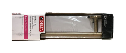 Delta Trinsic 24 in. Towel Bar in Champagne Bronze