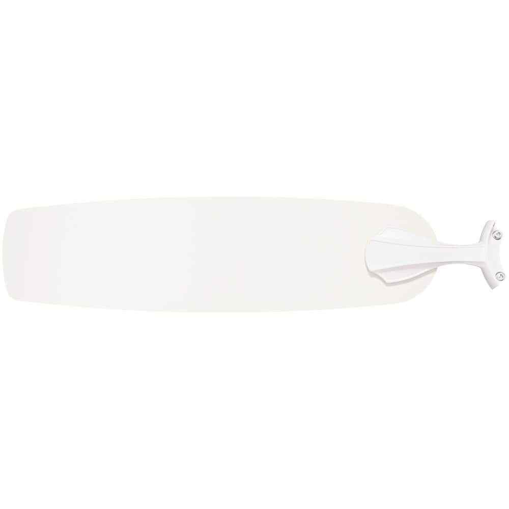 Hampton Bay Rockport 52 in. LED Matte White Ceiling Fan with Light Kit 51752