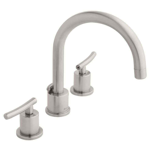 Glacier Bay Dorset 8 in. Widespread 2-Handle Bathroom Faucet Brushed Nickel