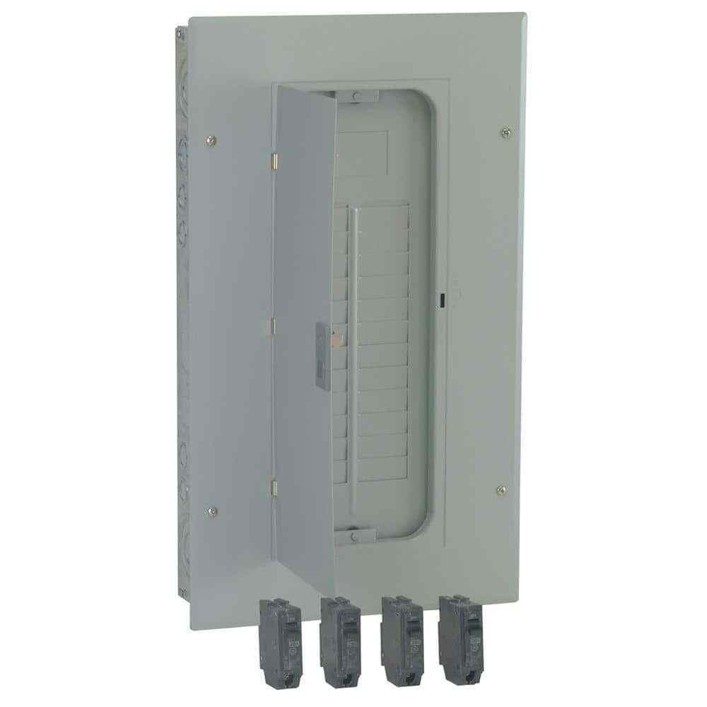 GE PowerMark Gold 125 Amp 24-Circuit Indoor Main Lug Includes Circuit Breaker