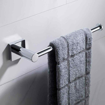 KRAUS Ventus Bathroom 10.5 in. Towel Bar in Chrome KEA-17725CH