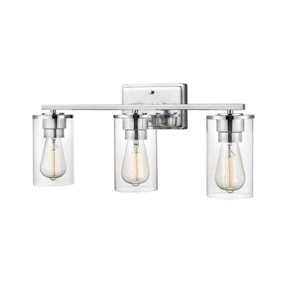 Millennium Lighting Verlana 22 in. 3-Light Chrome Bathroom Vanity Light
