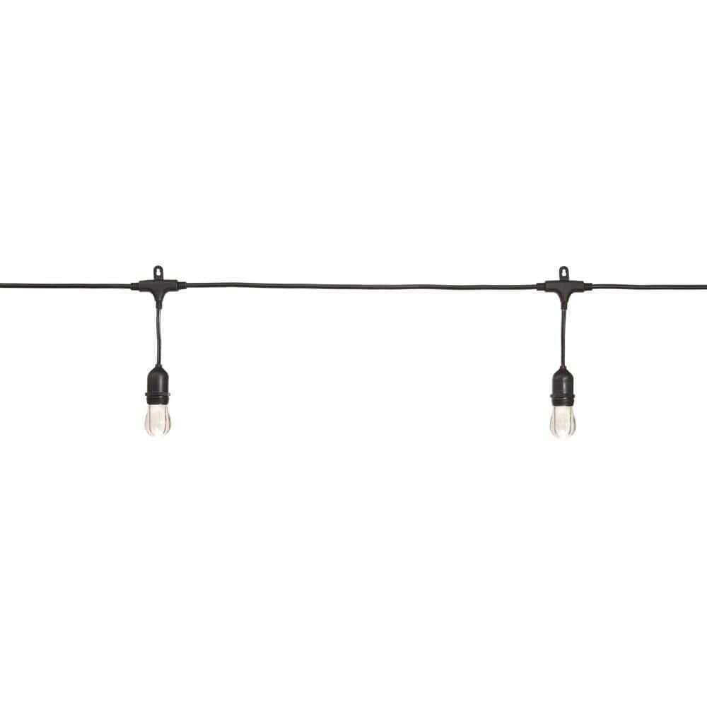 Home Decorators 12-Light 24 ft. Indoor/Outdoor Integrated LED String Light