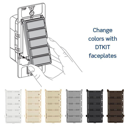 Leviton Decora 20 Amp Indoor Timer Switch Fan/Motor Single Pole/Multi-Way White