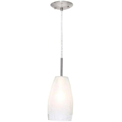 Eglo Crash 1-Light Matte Nickel Hanging/Ceiling Pendant 20599A