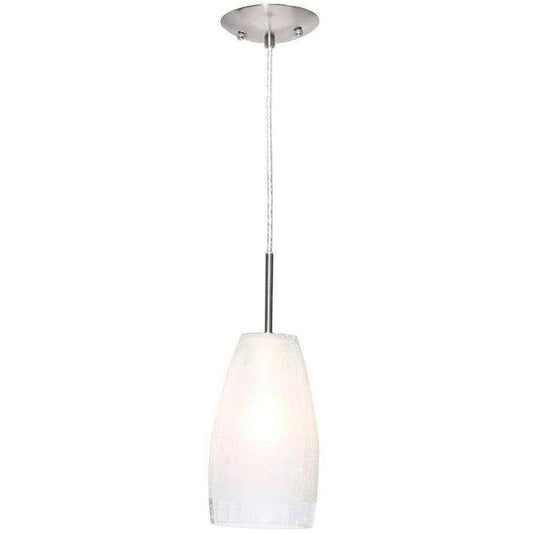 Eglo Crash 1-Light Matte Nickel Hanging/Ceiling Pendant 20599A