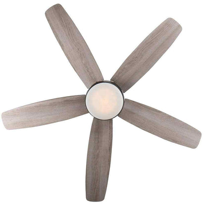 Home Decorators Ashby Park 52 in. Black Ceiling Fan w/ Light Kit and Remote