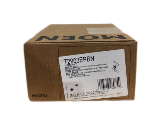 MOEN Gibson Single-Handle Posi-Temp Tub/Shower Faucet Trim Kit Brushed Nickel
