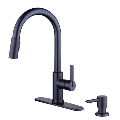 Glacier Bay Paulina Single-Handle Pull-Down Sprayer Kitchen Faucet w/ TurboSpray