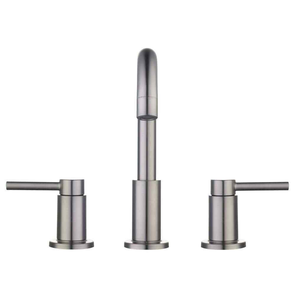 Glacier Bay Dorind 8 in. Widespread 2-Handle Bathroom Faucet Brushed Nickel