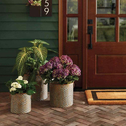 Hampton Bay Easton 11 in. Copper Barn Outdoor Wall Lantern Sconce w/ Steel Shade