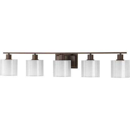 Progress Lighting Invite Bronze New Traditional Bath Vanity Light