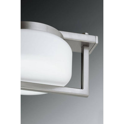 Progress Lighting Volo Collection Brushed Nickel Integrated LED Vanity Light