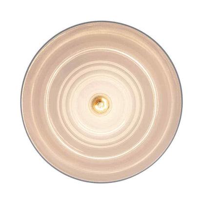 Home Decorators Shelston 10 in. White and Brass Hanging Pendant w/ Metal Shade