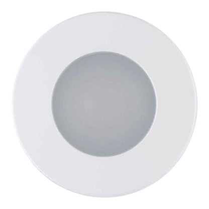 Globe Electric 4 in. White Recessed Circular Shower Lighting Kit 90663