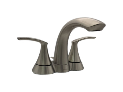 MOEN Darcy 4 in. Centerset 2-Handle Bathroom Faucet Spot Resist Brushed Nickel