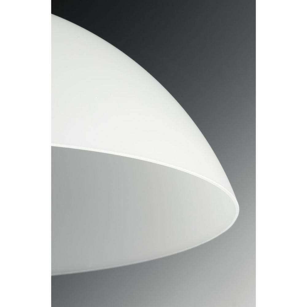 Progress Lighting Classic 1-Light Brushed Nickel Pendant P500149-009