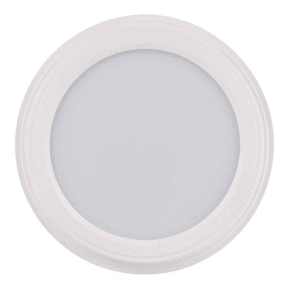 Commercial Electric 7 in. White Flush Mount Low Profile Ceiling Light 2-Pack