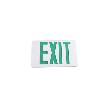 Commercial Electric 14W Equiv LED White Exit Sign w/ Ni-Cad 4.8-Volt Battery