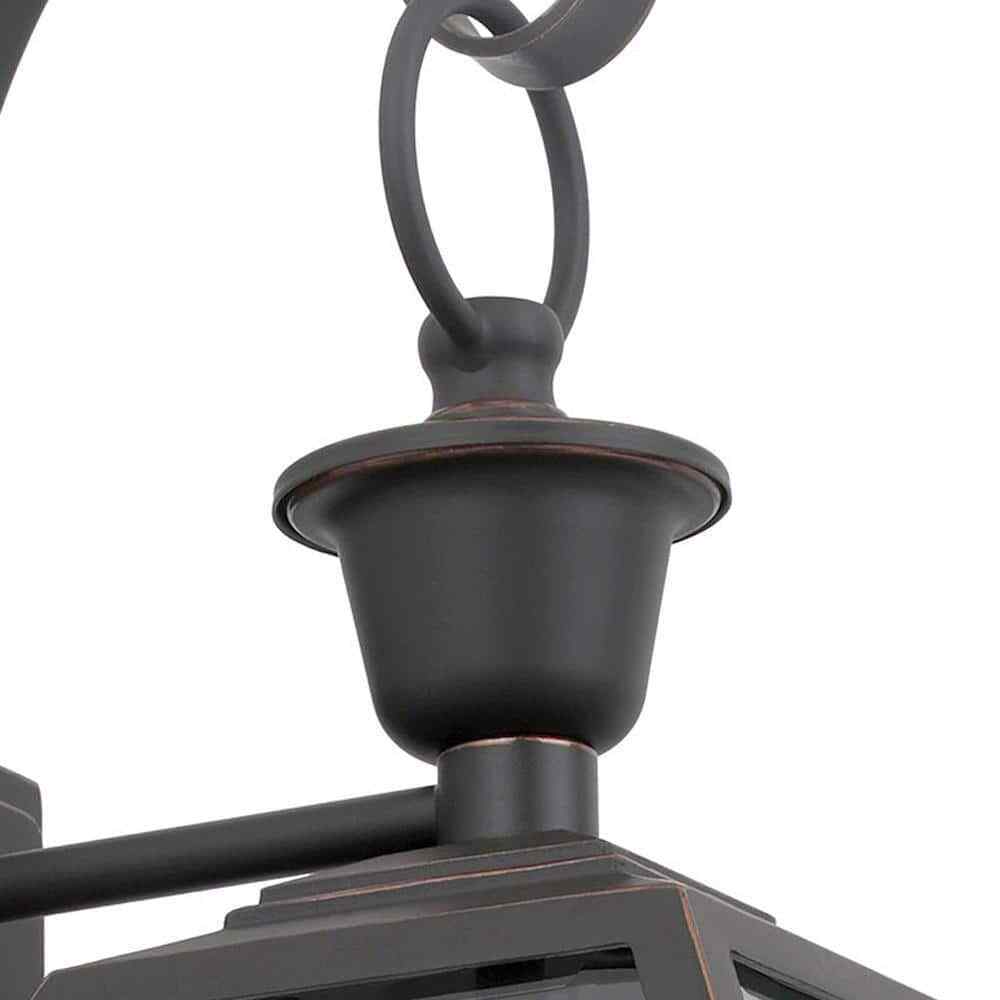 Luminosa Glenneyre 7-3/4''W Exterior Wall Lantern Bronze Finish Clear Glass