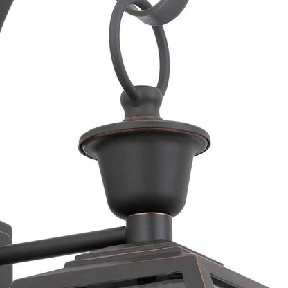 Luminosa Glenneyre 7-3/4''W Exterior Wall Lantern Bronze Finish Clear Glass