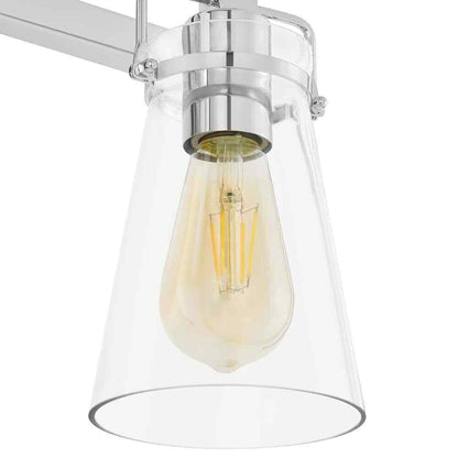Home Decorators Collection Stonedale 20 in. 3-Light Chrome Vanity Light HDLI007