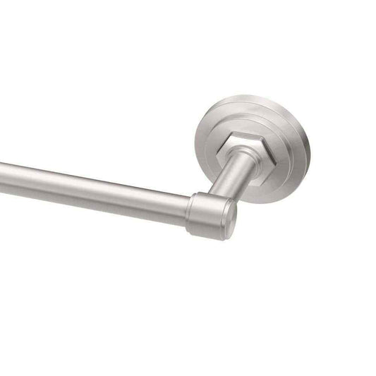 Gatco Lizzie 18 in. Wall Mounted Towel Bar in Brushed Nickel 5411
