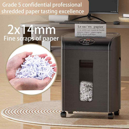 Sunpez Office Micro Paper Shredder Paper Shredder Low Noise for Office Home