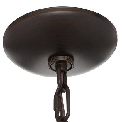 Golden Lighting Lancaster Collection 5-Light Rubbed Bronze Chandelier Light