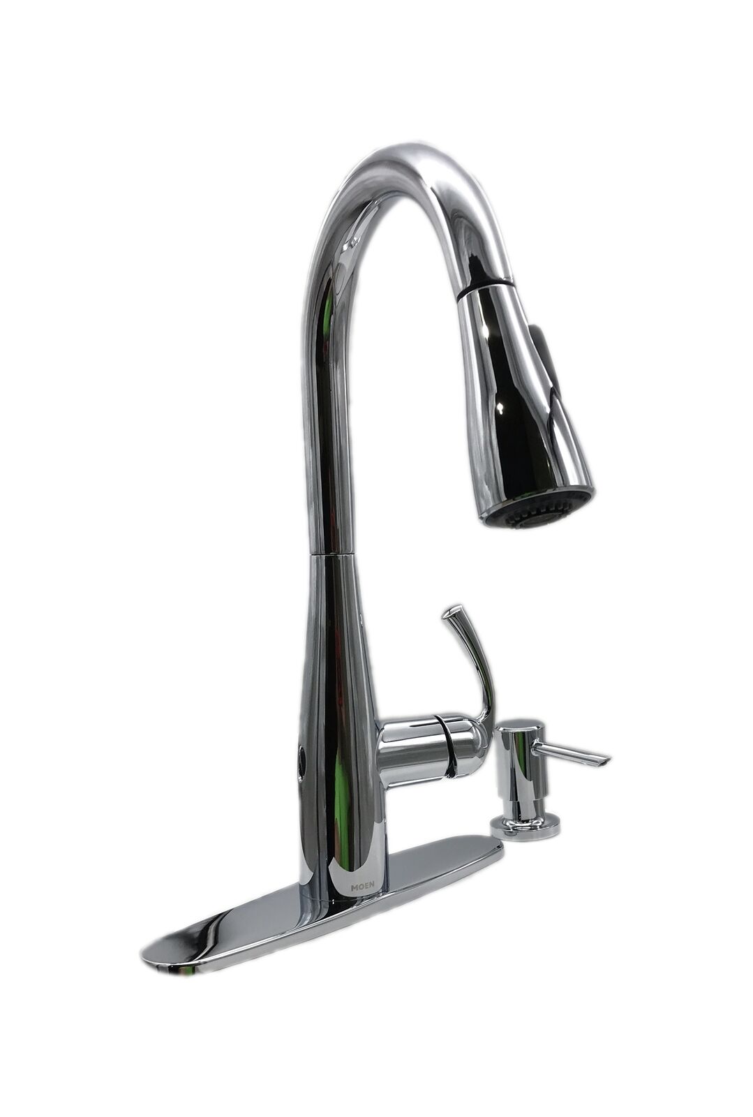 MOEN Essie Touchless Pull-Down Sprayer Kitchen Faucet w/ MotionSense in Chrome
