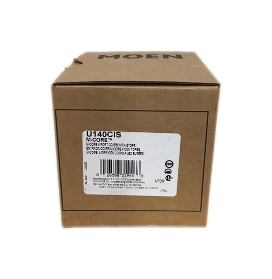 MOEN M-CORE 4-Port Tub and Shower Pre-Fabricated Mixing Valve U140CIS