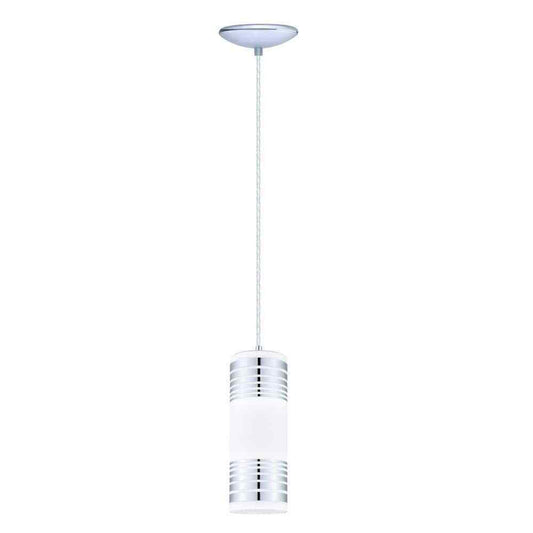 Eglo Bayman 4.96 in. W x 59 in. H  1-Light Chrome Mini Pendant