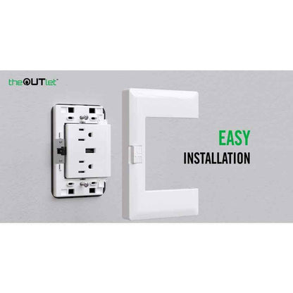 theOUTlet USB - 15 Amp 125 Volt Permanent Outlet Extende