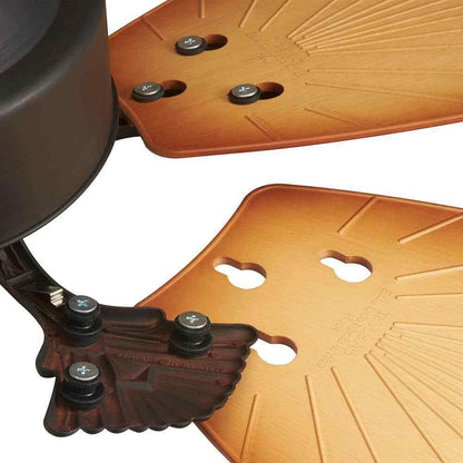 Hampton Bay Lillycrest 52 in. Indoor/Outdoor Aged Bronze Ceiling Fan