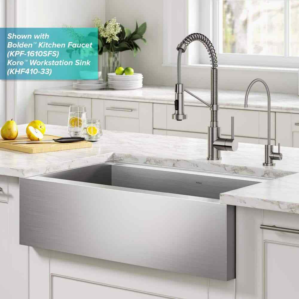 KRAUS Purita Single-Handle Water Dispenser Faucet for Water Filtration System