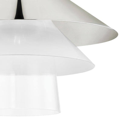 MITZI HUDSON VALLEY LIGHTING Jessy 1-Light Polished Nickel Large Pendant