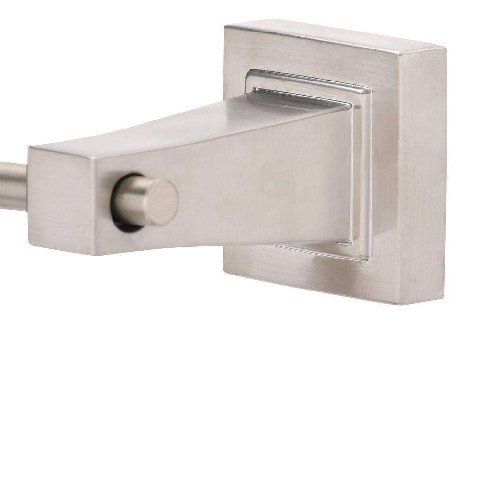 Glacier Bay Adelyn Single Post Toilet Paper Holder in Brushed Nickel