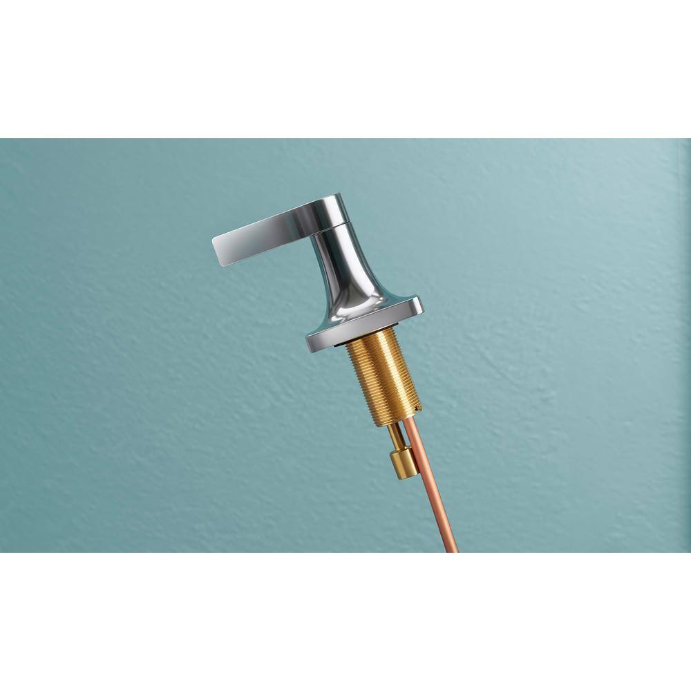 KOHLER Contemporary 8 in. Widespread 2-Handle Bathroom Faucet in Polished Chrome