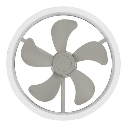 Home Decorators Dailstone Indoor/Outdoor Brushed Nickel Ceiling Fan w/ remote