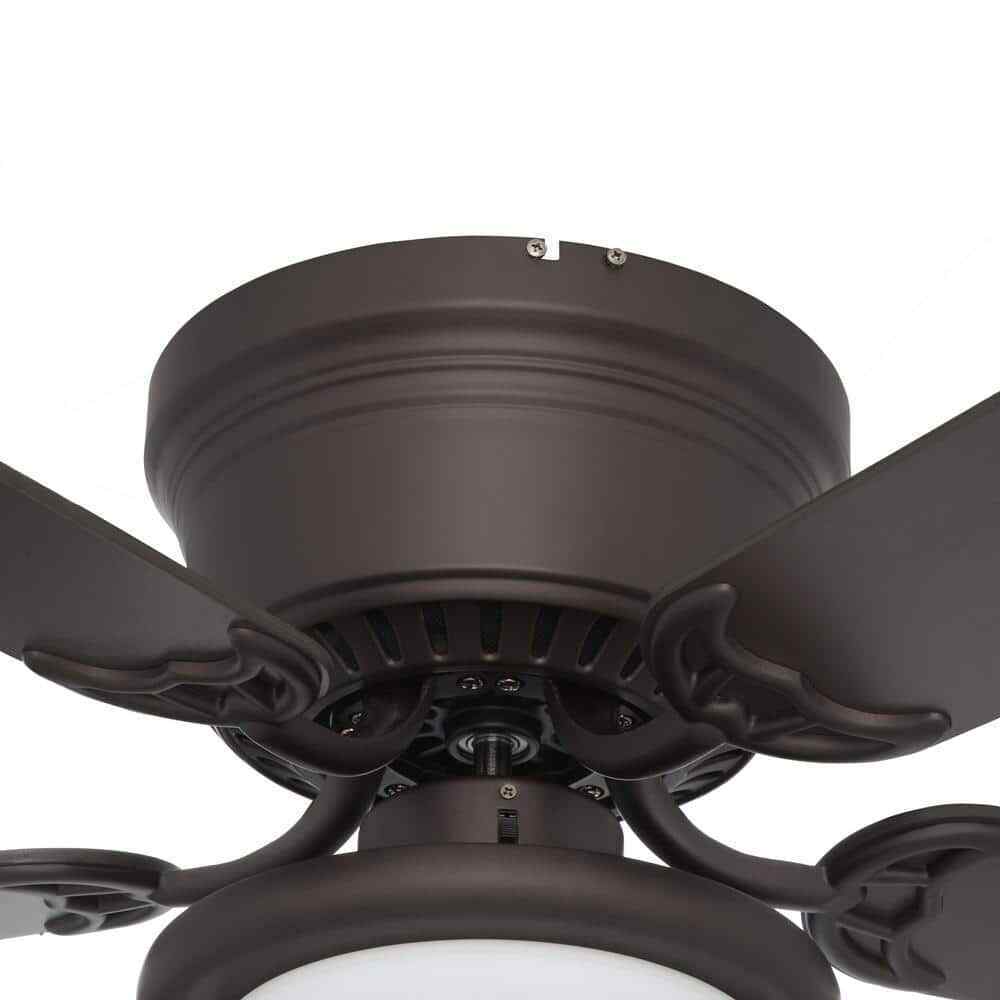 Hugger 56 in. LED Espresso Bronze Ceiling Fan