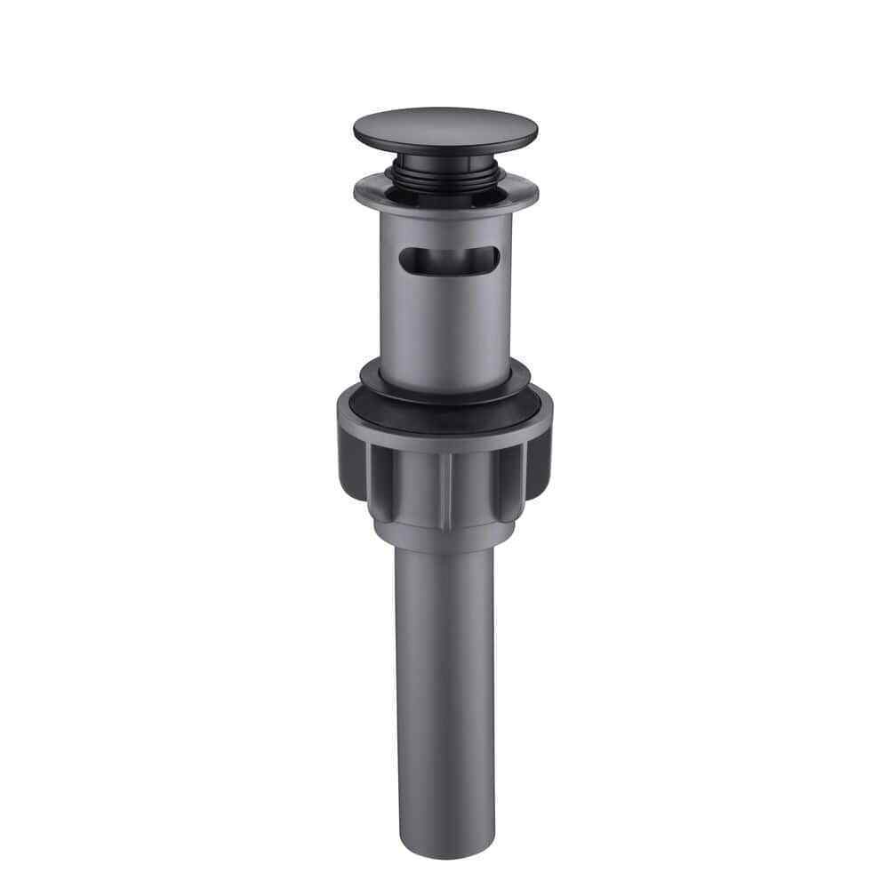 Glacier Bay Kendrick Single Hole Single-Handle Bathroom Faucet in Matte Black