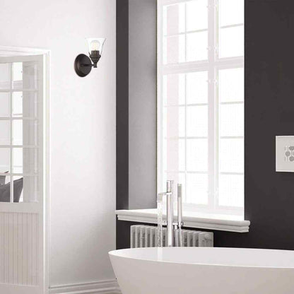 Hampton Bay Marsden 1-light Oil Rubbed Bronze Transitional Indoor Wall Sconce