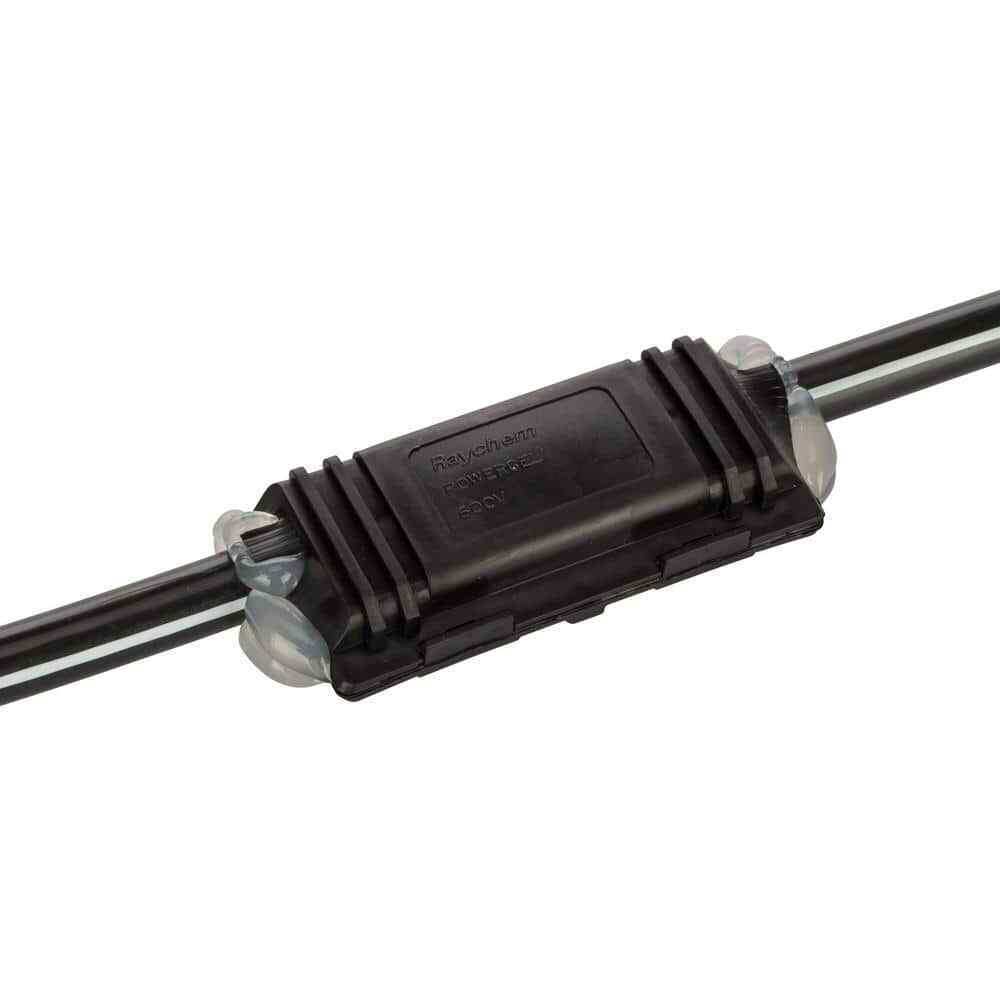 NSI #2 - 4/0 AWG In-Line Gel Splice Kit with Connector Black ESGS-4/0