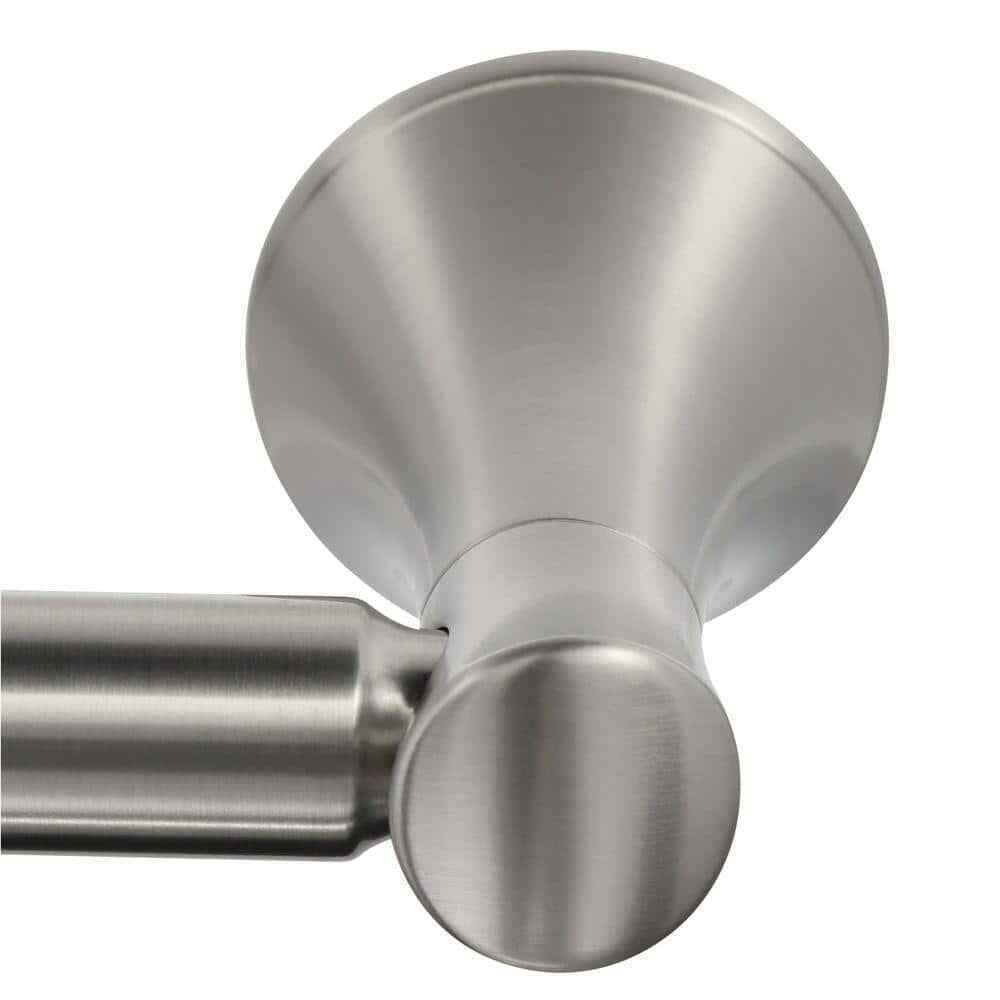 KOHLER Coralais Wall-Mount Double Post Toilet Paper Holder Brushed Nickel