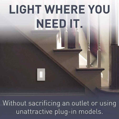 Legrand radiant 15 Amp 125-Volt Full Night Light Decorator Faceless Outlet