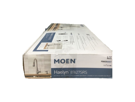 MOEN Haelyn Single-Handle Pull-Down Sprayer Kitchen Faucet Stainless