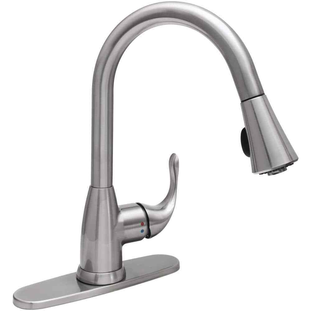 Glacier Bay Market Single-Handle Pull-Down Sprayer Kitchen Faucet