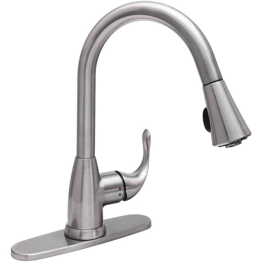 Glacier Bay Market Single-Handle Pull-Down Sprayer Kitchen Faucet