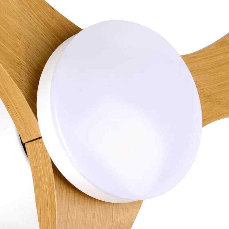 TOZING 36 in. LED Indoor Smart Dimmable Flush Ceiling Fan w/ Light and Remote