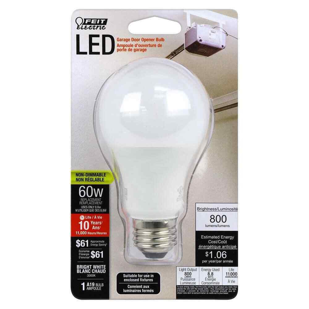 Feit Electric 60-Watt Equivalent LED Light Bulb Bright White 12-Pack